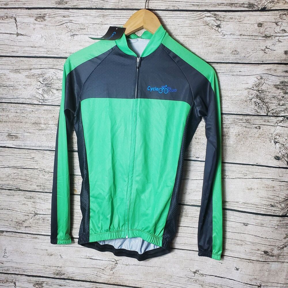Cycle Run Postilong  Sleeve Cycling Jersey Size XS